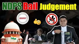 What is the country's law on NDPS bail? NDPS Bail Grounds👍