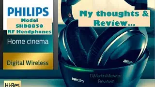 Philips SHD8850 Hi-Fi стереонаушники с полным корпусом и радиочастотным звучанием. Мои мысли и об...