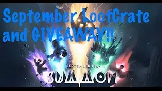 September LootCrate with Collectible Code GiveAway!