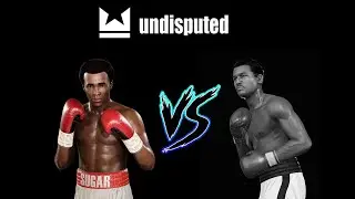 SUGAR RAY ROBINSON vs SUGAR RAY LEONARD - Undisputed Boxing Game - Full Fight Gameplay!