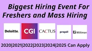 Deloitte , Propel , Cactus , CGI , Milliman | 2020, 2021, 2022 , 2023 , 2024 jobs