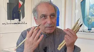 Erth Iraq | Interview with the Iraqi artist and calligrapher Hassan Massoudy