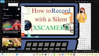 How to Record with a Silent [XS-CAMERA] for FREE.