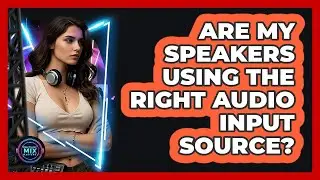Are My Speakers Using The Right Audio Input Source?