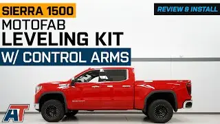 2019-2025 Sierra 1500 MotoFab Leveling Kit with Upper Control Arms Review & Install