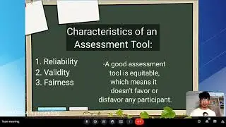Evaluating Appropriate Assessment Tools and Techniques (part 1)