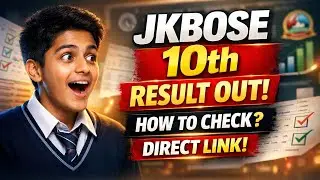 JKBOSE 10th Result Declared Check Comete Details 