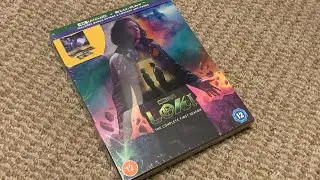 The Unboxings: Loki the complete first season  4K steelbook
