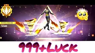 Garena Thank you So Much || My Luck 999+ New Faded Wheel | 😱Animation 1 Spin 😮 Free Fire