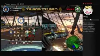 LEGO Marvel Avengers: cool slow motion glitch.