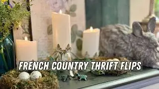 Four Thrifted Pieces, One French Country Makeover
