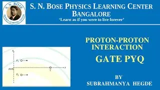GATE PYQ: Взаимодействие протонов | GATE-Физика | CSIR-NET Физика | JEST-Физика