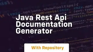 java rest api documentation generator