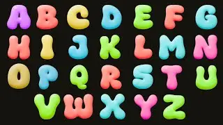 3D ABCD Song for Kids | Learn Alphabet A&ndash;Z with Cute 3D Letters & Fun Scenes | ABC Song