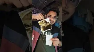 How to use GOLD FOIL✨Final part  @Sanjayshaharts#shorts #acrylicpainting #goldfoil #artvideo