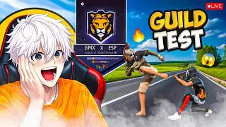 🔴 GUILD TEST LIVE ❤️&zwj;🔥 | 1v1 + 1v4 BATTLE | GRIMEXA X ESP ☠️