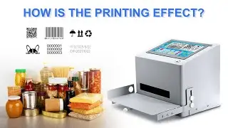 CHIKYTECH High Accuracy Fast Dry Serial Number Qr Code Batch Desktop Static Inkjet Printer