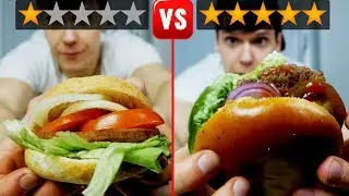 NAJTAŃSZY VS NAJDROŻSZY BURGER - DROGIE VS TANIE TEST