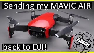 RE-boxing the DJI Mavic Air, Broken on Delivery