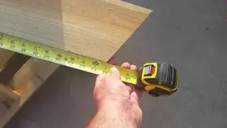 How to build a kid size picnic table overview.