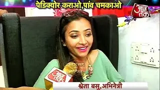 Shweta Basu's day out with Saas Bahu aur Betiyaan