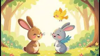 In the Heart of the Forest: Luna and Pip's Adventure of Kindness and Friendship