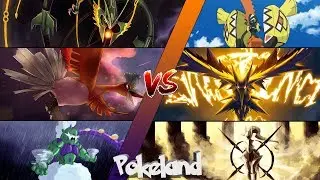 Pokeland Legends - Fly Team vs Electric Team, Who Win?