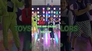 Best dance party ever with @toysandcolors & #KIDZBOP 🎶🎉 #Shorts