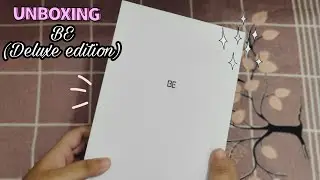 A calming late unboxing of ♡BE (DELUXE EDITION)♡