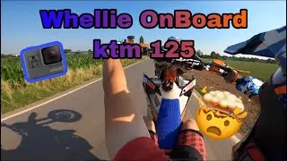 Ktm 125 Wheelie PureSound + Test GoPro Hero8 Black