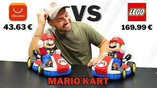LEGO Mario Kart vs R&eacute;plica do AliExpress &ndash; Compara&ccedil;&atilde;o Detalhada 🔍
