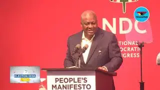 Mahama presents first part of NDC Manifesto