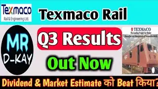 texmaco rail share latest news 🔥 texmaco rail Q3 results 2025 | texmaco rail share