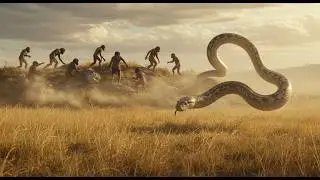 Life 3 Million Years Ago | Homo Erectus vs The Giant Serpent
