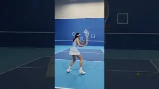 Simple things, repeat them ❗ #tennis #tennislove #tennisplayer#tennistraining #tennislife