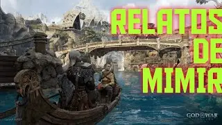 God of war ragnarok HISTORIAS de MIMIR y CONVERSACIONES