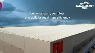 MR-24&reg;️ - The Ultimate Standing Seam Roofing System for Warehouses | Tata BlueScope Steel