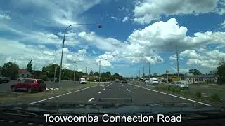 Picnic Point Toowoomba drive going back to Redbank