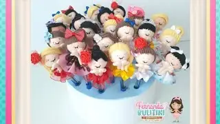 Caneta Menininha em Biscuit 👩🏼