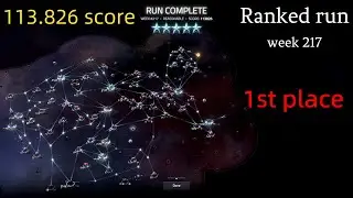 Slipways (v 1.3) - Ranked run (week 217) - 113.826 score (finished 1st)