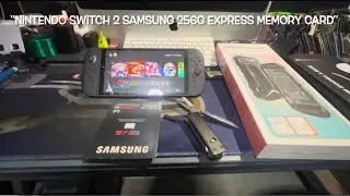 😱 Nintendo Switch 2 Samsung 256G Express Memory Card Power #SKo_o #nintendoswitch2 