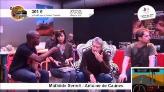 Desert Bus de l'Espoir 2014 : heure 0 &agrave; 1, Antoine de Caunes (Canal +)