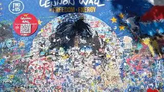 John Lennon wall in Prague!