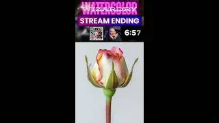 Watercolor Wizardry In-Studio Hang Out - Livestream Real Time Snowman Watercolor Painting