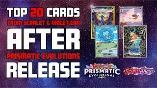 Top 20 Most Expensive Scarlet & Violet Pokemon Cards (TCGplayer Market Price, 30 January 2025)