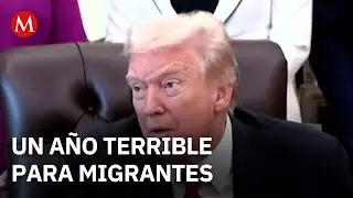 2025, un año terrible para migrantes en EU por redadas y operativos de ICE