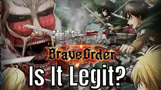 Attack On Titan Brave Order - First Impressions/Is It Legit