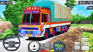 Mountain Heavy Cargo Truck Uphill Drive - Real Indian Offroad Truck Driving - Android GamePlay