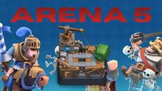 SUBIENDO A 10.000 COPAS en un CUENTA DESDE 0 en Clash Royale | ARENA 5⚔️🔥
