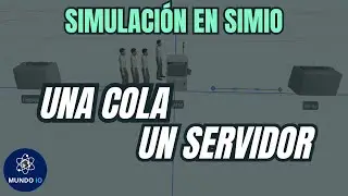 Una cola un servidor: Simio Simulaci&oacute;n